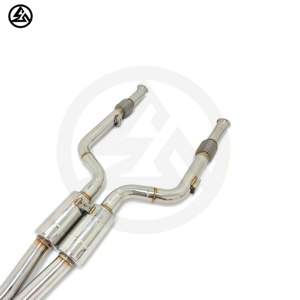 Ống xả csz cho Mercedes-Benz C43 W205 AMG 3.0T 2017-2023 SS304 Muffler valved exhaust Sport catback - Product Image 3