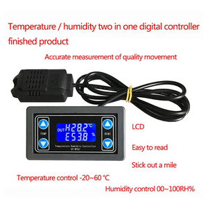 Controlador Digital de temperatura y humedad, termostato de CC 6V-30V, regulador térmico, termopar, pantalla LCD, Sensor SHT20 - Product Image 2