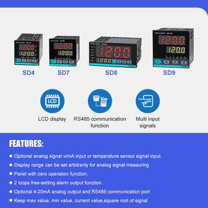 高精度模拟输出2环自由设定报警输出数字水位指示器 - Product Image 5