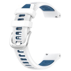 Blanc et bleu
