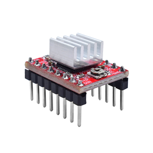 StepStick A4988/DRV8825 Драйвер шагового двигателя постоянного тока с радиатором Перевозчик Reprap Рампы 1,4 1,5 MKS GEN V1.0 V1.4 доска - Product Image 2