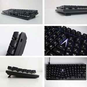 Mechanical Ergonomic <strong>Keyboard</strong> Butterfly <strong>Layout</strong> Mech Keebs USB-C Wired 80% Ergo with Hotkeys and Backlit for Desktop <strong>Computer</strong> PC - Product Image 6