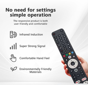 SH-V10อะไหล่รีโมทคอนโทรลสำหรับสมาร์ททีวียี่ห้อ Sharp พร้อมแพคเกจถุง PE - Product Image 2