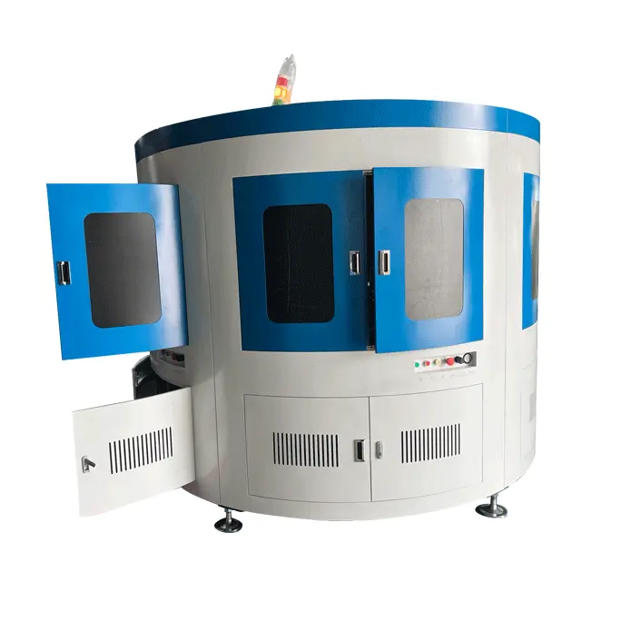 Máquina de impresión de pantalla automática con sistema UV, objetos redondos, servo completo