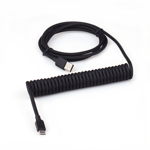 Cable de teclado USB trenzado FCC CE aprobado Cable de teclado mecánico tipo C Cable de teclado en espiral de doble manga - Product Image 4