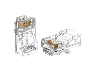 Factory price plug rj45 connector 8P8C RJ45 CAT5 Crystal head <strong>Network</strong> Connector plug for <strong>Cabling</strong> System - Product Image 1