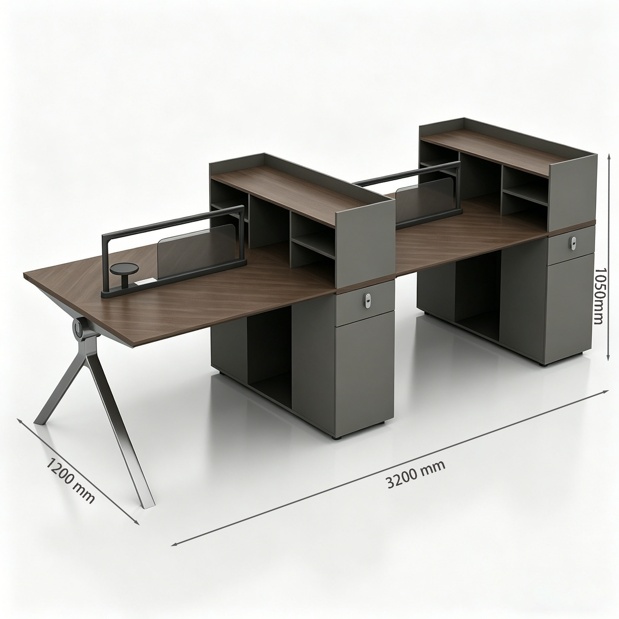 Bureau 4 places