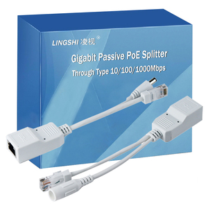 สาย PoE แบบพาสซีฟ9-48V สำหรับกล้อง IP สายอะแดปเตอร์อีเธอร์เน็ตแบบ PoE Splitter - Product Image 2