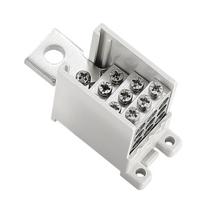 FJ6G-100 FJ6G-250 One <strong>Input</strong> Nine <strong>Output</strong> <strong>Switch</strong> Junction Box Splitter with Terminal Blocks - Product Image 1
