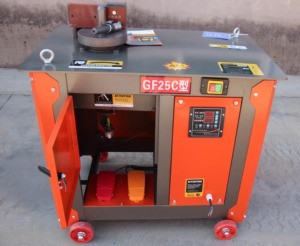 GF25 CNC Automatic Steel <strong>Bar</strong> Stirrup Bending Machine for Construction Industry Factory-<strong>Reinforced</strong> Rebar Bending Machine