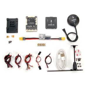 Контроллер полета Holybro Pix32 V6 H743 с плинтусом/мини-плинтус модуль питания M8N GPS для радиоуправляемых мультироторных самолетов - Product Image 6