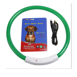 <span class=keywords><strong>Collar</strong></span> de perro con luz LED, <span class=keywords><strong>Collar</strong></span> para mascotas que brilla en la oscuridad, <span class=keywords><strong>Collar</strong></span> reflectante de lujo para cachorros, perros pequeños y grandes - Product Image 3