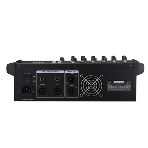 Professional <strong>6</strong> Channel <strong>Audio</strong> Sound System Big Power <strong>Audio</strong> Mixer With Power Amplifier <strong>Interface</strong> - Product Image 6