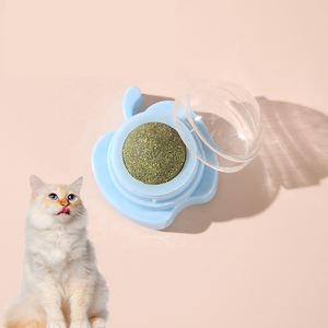 Factory Wholesale Custom Logo Cute Shape Interactive Cat <strong>Catnip</strong> Toy <strong>Catnip</strong> Ball for Cats Wall - Product Image 3