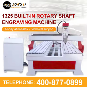 Máquina de tallado de carpintería CNC 1325 Máquina de corte de enrutador CNC de publicidad 3D de 4 ejes - Product Image 5