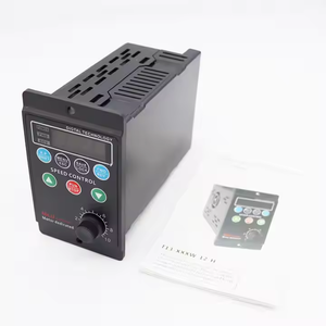 Controlador de Motor de salida trifásica de entrada monofásica de 220V, convertidor de frecuencia eléctrico trifásico de 220V Variable