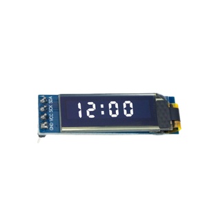 0,91 Zoll OLED-Modul 0,91 "Weiß/Blau OLED 128 X32 OLED LCD LED-Anzeige modul 0,91" IIC Comm unicate for - Product Image 3