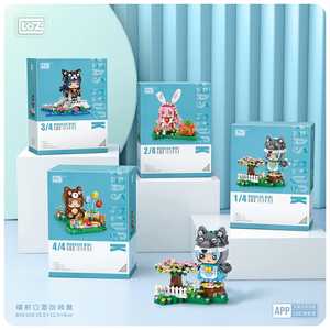 LOZ Blocks Fairy <strong>Tale</strong> Animal Series Wolf Boy Model Building Blocks <strong>Toys</strong> Sets Mini Blocks - Product Image 4