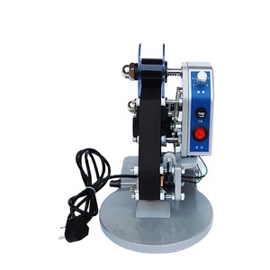 Beste Qualität Kommerzielle kleine hand gehaltene Heißfolienband-Chargencode-Druckmaschine/manuelle Pressdruck-Metall codier maschine - Product Image 1