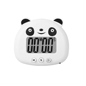 Timer digitale a forma di mucca panda con schermo LCD per cucinare lo studio dello studio del Timer con il magnete a forma di bovini da latte - Product Image 1