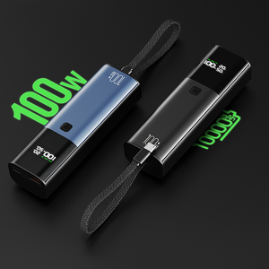 PD 100W Laptop Power Bank Built-in C Cable with HD Digital Display Fast Charging for Multiple <strong>Devices</strong> Private Mould BOLOMI SP130 - Product Image 1