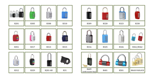 รหัสและกุญแจเปิดกุญแจ4รหัสผสมกับคีย์หลัก - Product Image 6