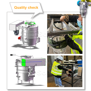 Mobiler Hochleistungs-Lader für staubfreie Zement bewegungen und Silo-LKW-Lade maschinen mit Sack material - Product Image 4