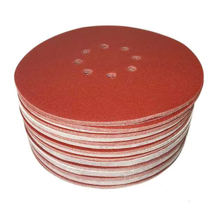 9 polegadas 225mm 8 furos rodada lixa disco gancho e laço lixar folha do disco