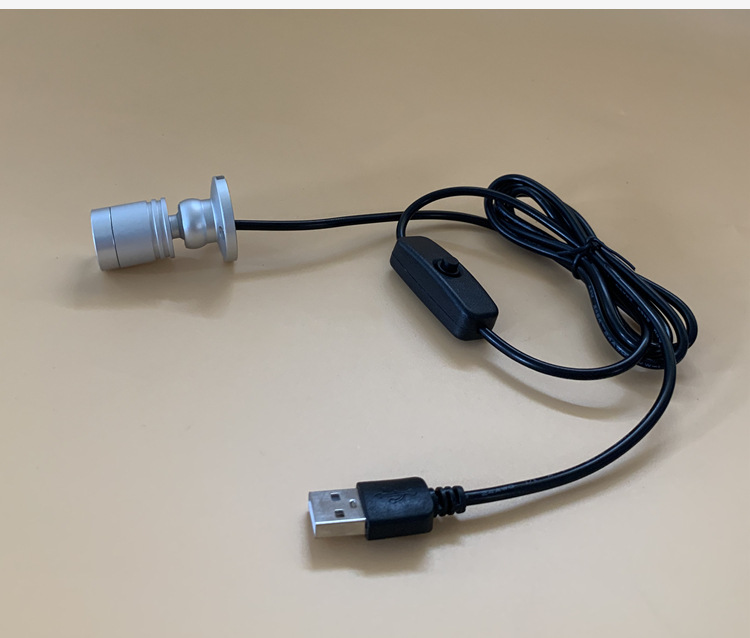 Couleur argentée avec le commutateur