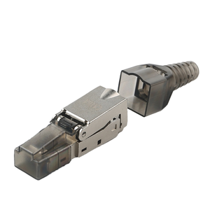 STP Cat.6A Cat7 RJ45 spina modulare Toolless Computer Internet LAN cavo RJ45 connettore cavi di comunicazione - Product Image 1