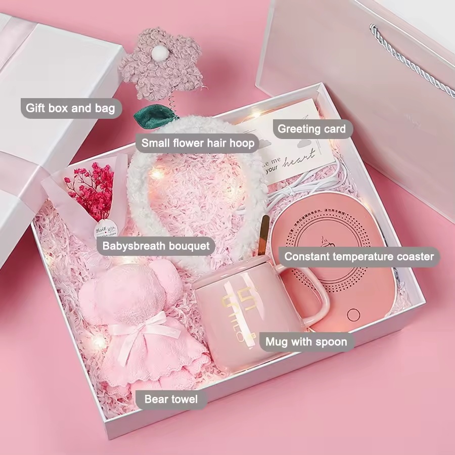 Caja de regalo rosa 6