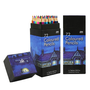 Sınır ötesi patlamalar 72 renk kurşun seti 48 renk yağlı renkli kalem boyama seti sanat tasarım kırtasiye - Product Image 4