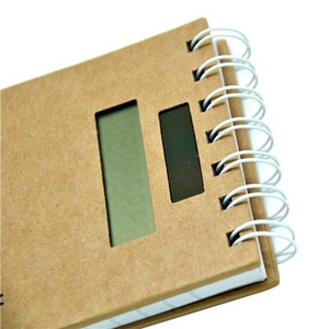 8 Digit Multifunzione Creativo Logo Personalizzato a Buon Mercato Solare Alimentato Notebook Oem Calcolatrice - Product Image 3