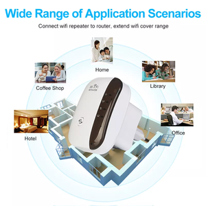 Wifi-Signal verstärker Wifi-Extender-Router mit großer Reichweite WLAN-Booster-Zugangspunkt 300 MBit/s Wireless N Wifi Repeater 802.11n - Product Image 2