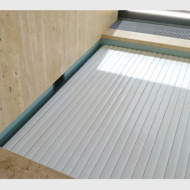 Polycarbonate hard plastic spa swimming pool cover slats automatic underwater,polycarbonate covers for swimming pool