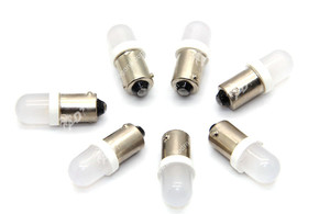 Autonon olmayan ghosting sıcak beyaz buzlu LED 6.3v bayonet LED tilt makinesi ampul ışıkları - Product Image 3