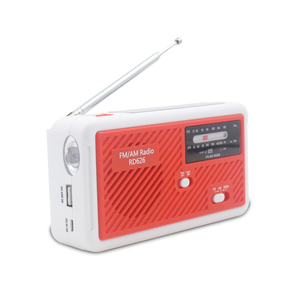 <strong>Wind</strong> <strong>up</strong> Solar Powered Emergency Radio with AM FM 1000mAh Power Bank <strong>LED</strong> Portable Radio/SOS - Product Image 4