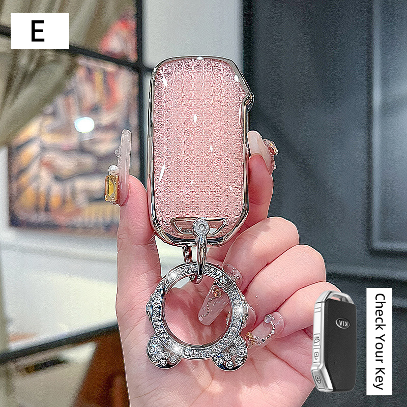 E Rose + Porte-clés