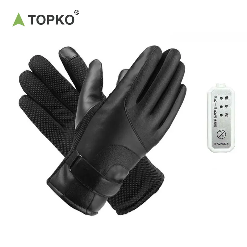 TOPKO guanti riscaldanti di alta qualità sport all'aria aperta per uomini e donne guanti invernali riscaldati guanti caldi