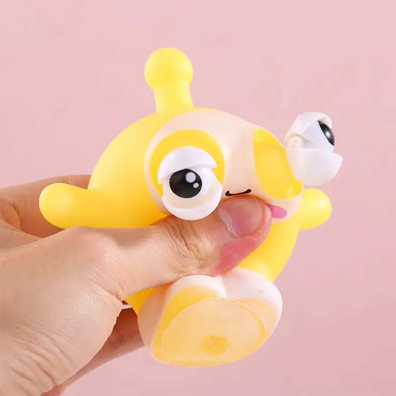 Cartoon Relief Squint Eye Egg Party Squeeze Squeeze Eye relief action figure decompression toy