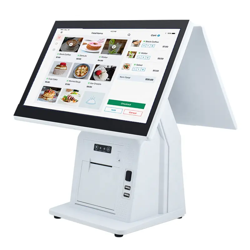 OEM fabricante suministro POS MATSUDA POS 15,6 pulgadas Windows 10 pantalla táctil POS sistema Caja registradora