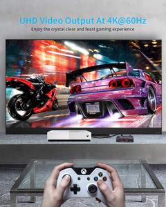 V2.0 3x1 para HDMI Switcher Divisores y convertidores de video de 3 puertos con HDR + ARC Compatible con 3D 4K 60Hz y 2.0b 3 para entrada HDMI 1 salida - Product Image 5