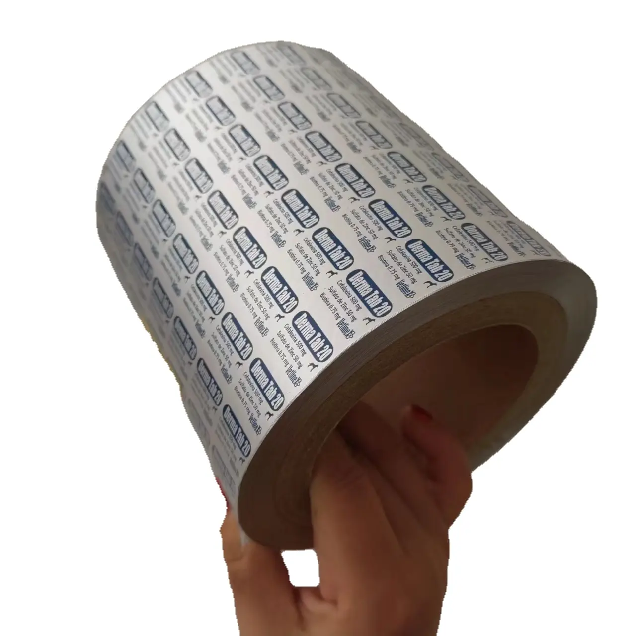 20 Mikron 8011 Hart gehärtete PVC-beschichtete Heißsiegellack-Blister-Aluminium folie für Pillen-Kapsel verpackungen
