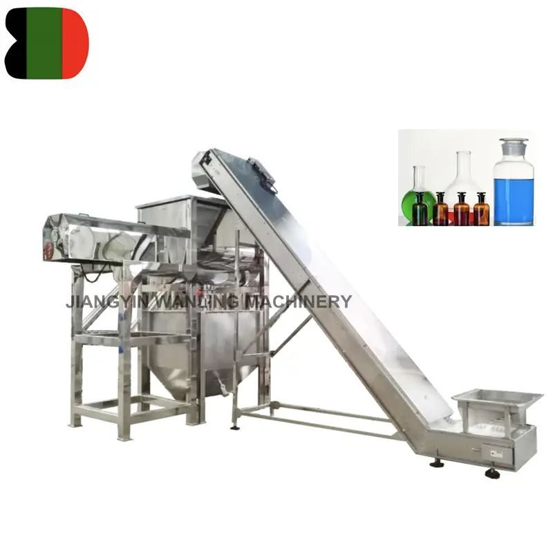 WLLD industrial mixer machine horizontal ribbon mixer blender for dry food spice powder