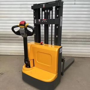 Apilador eficiente Carretilla elevadora de carga automática Apilador de carga Mini apilador eléctrico Venta caliente 1.5Ton para la venta