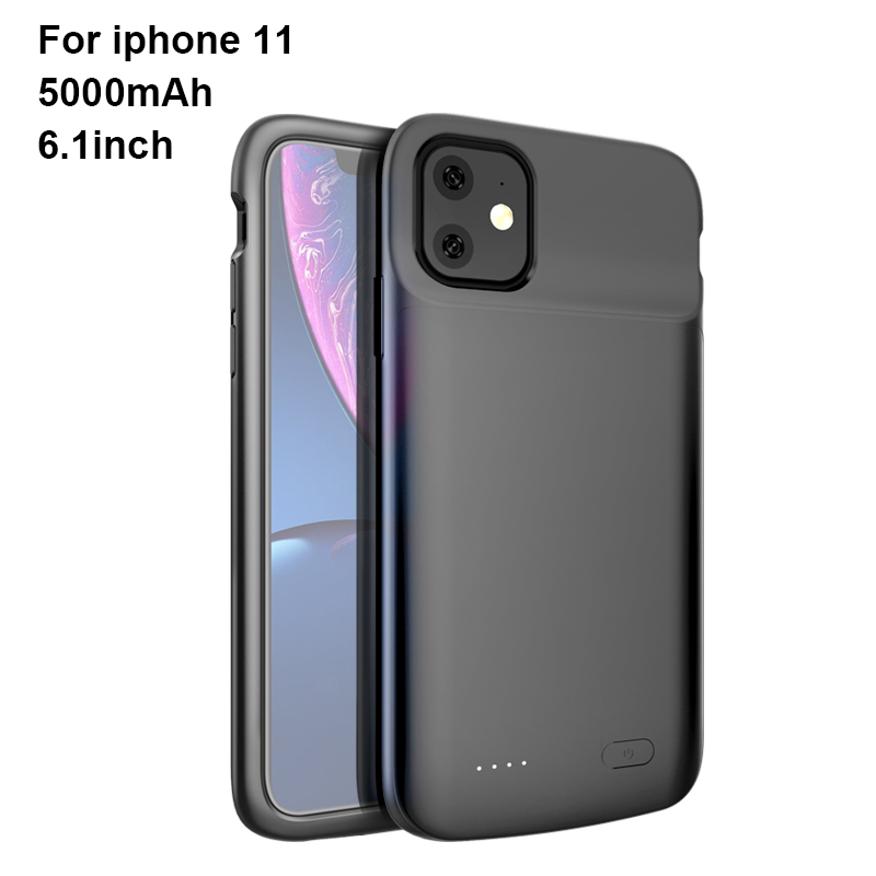 Negro para iPhone 11 (5000mAh)