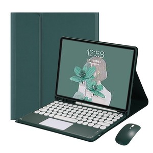 适用于Ipad 2024的工厂智能平板电脑外壳，带键盘软硅胶，适用于Ipad Pro 11 13英寸，带铅笔架 - Product Image 1