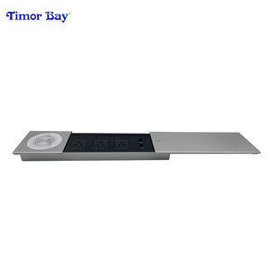 Toma de corriente multifuncional para escritorio, toma de corriente Universal deslizante para EE. UU. - Product Image 5