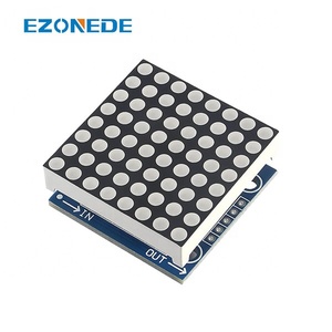 MAX7219 8x8 Punktmatrix-LED-Anzeige modul 5V MCU-Steuerung MAX7219 8*8 LED-Punktmatrix-DIY-Kit für Ardu R.Pi - Product Image 6