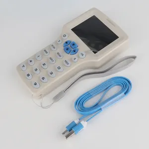 RFID Copier Writer Duplica tor 125KHz 13,56 MHz USB-Programmierer NFC Smart 10-Frequenz-Schlüsselanhänger Kartenleser UID-Decoder T5577 Hotel - Product Image 2